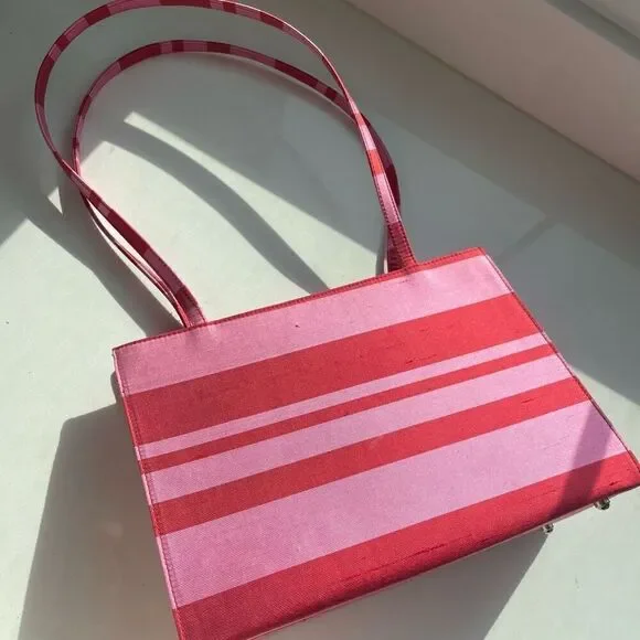 Vintage Kate Spade Striped Bag Purse